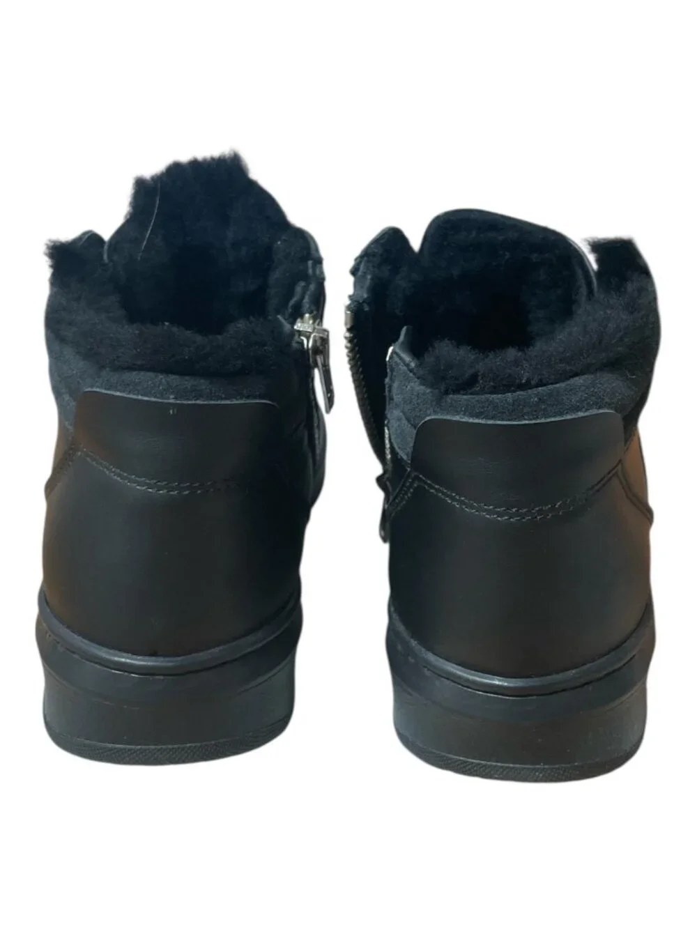 Philippe Model Shearling lined Leather Boy Boots 31